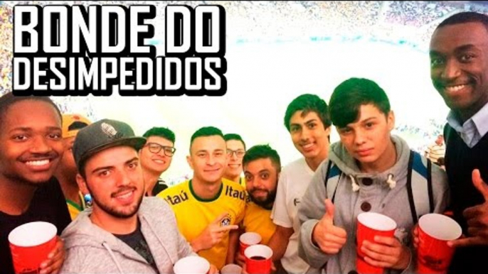 BRASIL X PARAGUAI - BONDE DO DESIMPEDIDOS NA ARENA CORINTHIANS