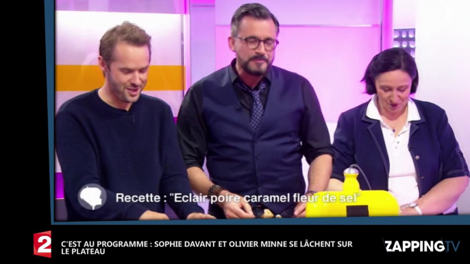 C'est au programme : Olivier Minne et Sophie Davant enchaînent les allusions coquines (Vidéo)