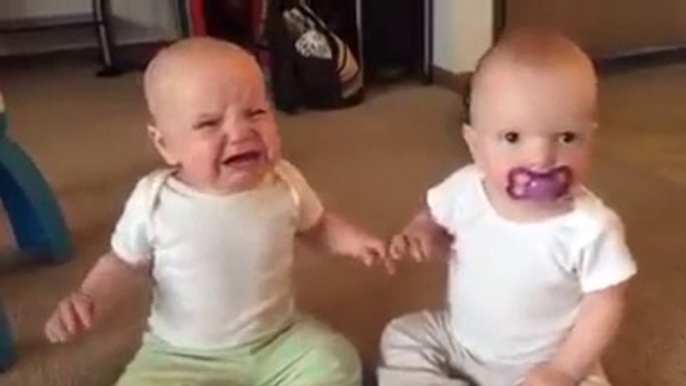 Fight for the child's head - Cuteness overload: Babies and pacifier