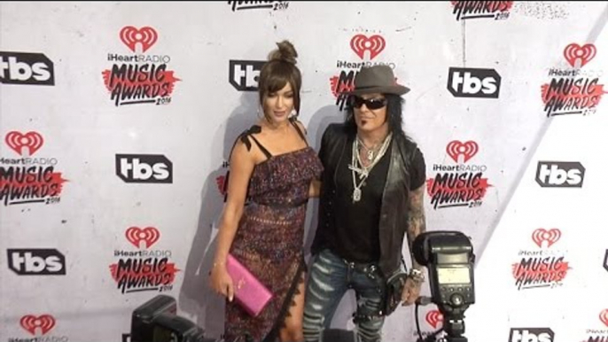 Nikki Sixx & Courtney Sixx 2016 iHeartRadio Music Awards Red Carpet