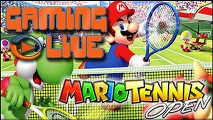 GAMING LIVE 3DS - Mario Tennis Open - Mario passe les qualif' - Jeuxvideo.com