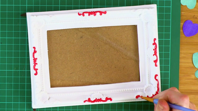 How To Make a Cute Picture Frame f Day ❤ Valentines Craft