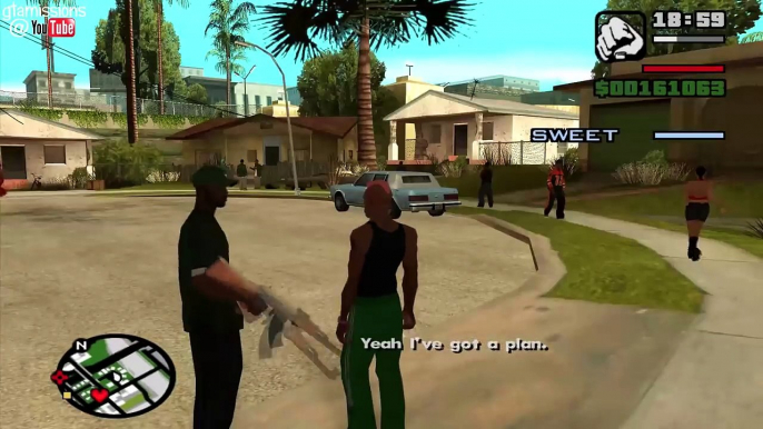 GTA San Andreas - PC - Mission 11 - Grove 4 Life