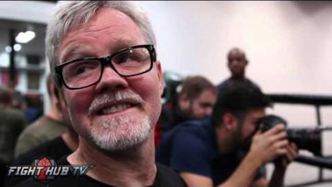 Freddie Roach on Cotto Canelo rematch, Pacquiao Bradley 3, Crawford, Postol