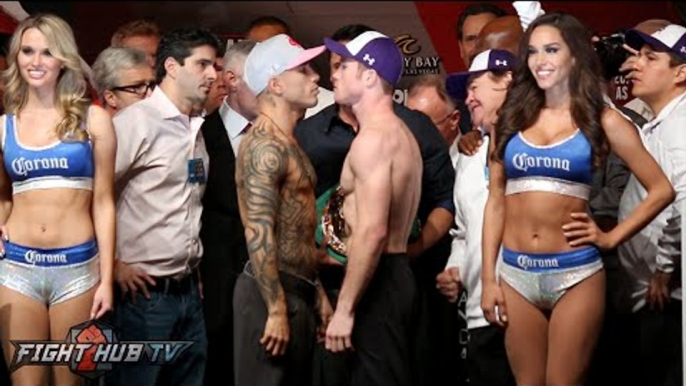 Cotto vs Canelo Alvarez COMPLETE Face Off and Weigh In - Full Show