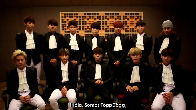 [Sub esp] Saludos de ToppDogg a lectores de KPOPmagazins (140801)