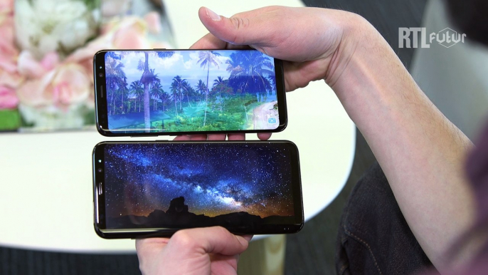 On a essayé le Galaxy S8 et le Galaxy S8+ de Samsung