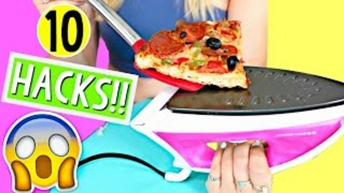 10 Life Hacks for LAZY College Students!! Back to School! Alisha Marie