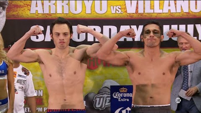 Julio Cesar Chavez Jr  vs. Marcos Reyes full video- Chavez Jr misses weigh + face off