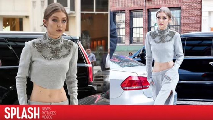 Gigi Hadid Introduces Us to High Fashion Sweat Pants