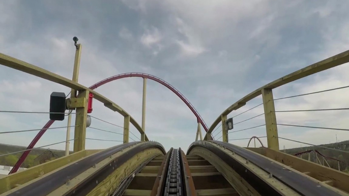 Vidéo onride pour pour Mystic Timbers à Kings Island