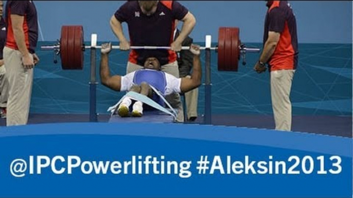 Powerlifting -- men's -49kg - 2013 IPC Powerlifting European Open Championships Aleksin