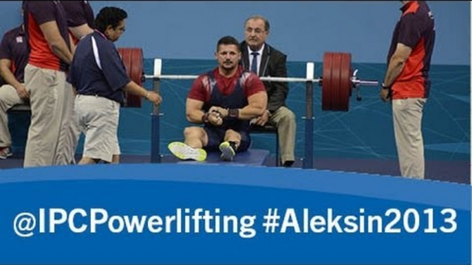 Powerlifting- men's -80kg - 2013 IPC Powerlifting European Open Championships Aleksin