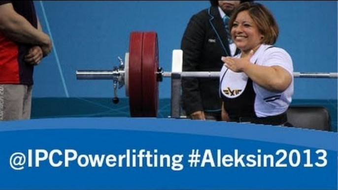 Powerlifting - women's -41kg, -45kg - 2013 IPC Powerlifting Open European Championships Aleksin