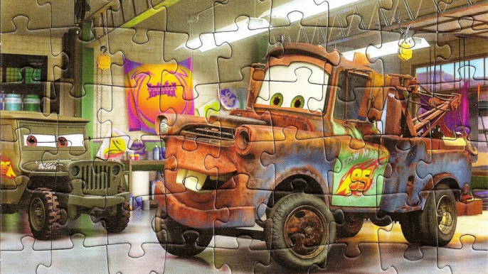 Puzzle Game Cars Sir Tow Mater - Disney - Jigsaw Puzzles - Puzle Kid