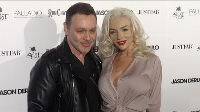 Courtney Stodden and Doug Hutchison STAR Hollywood Rocks! Red Carpet Arrivals