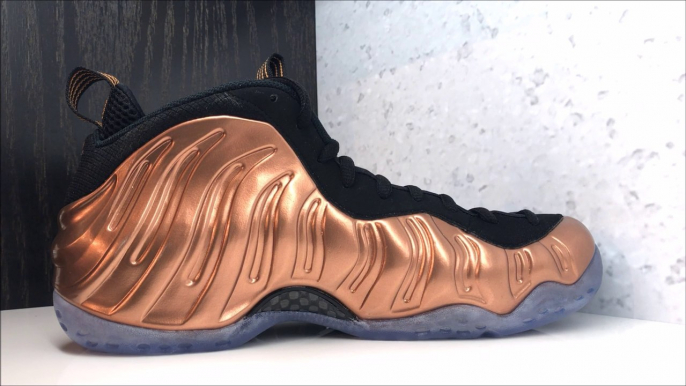 NIKE FOAMPOSITE ONE COPPER RETRO SNEAKER REVIEW