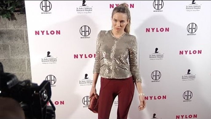 Natalie Gal NYLON "Muses & Music" Grammy Pre-Party Red Carpet in Los Angeles