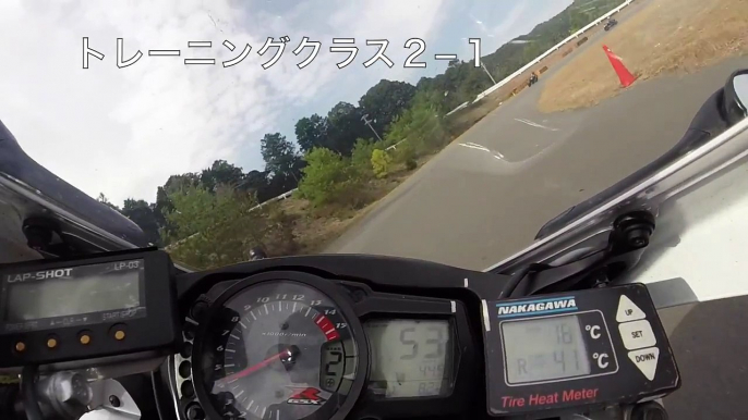 テストコースでスポーツ走行基礎トレーニングinデイトナ静岡　スポーツ走行クラス２−１　20161023