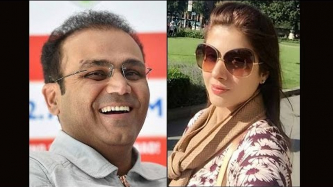 Virender Sehwag trolls Ashwin, gets trolled by wife Aarti instead on Twitter| Oneindia News