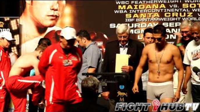 Saul "Canelo" Alvarez vs Josesito Lopez Full Weigh In (HD)