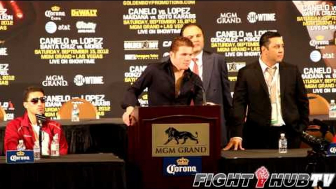 Saul Canelo Alvarez vs. Josesito Lopez full post fight press conference (full HD)