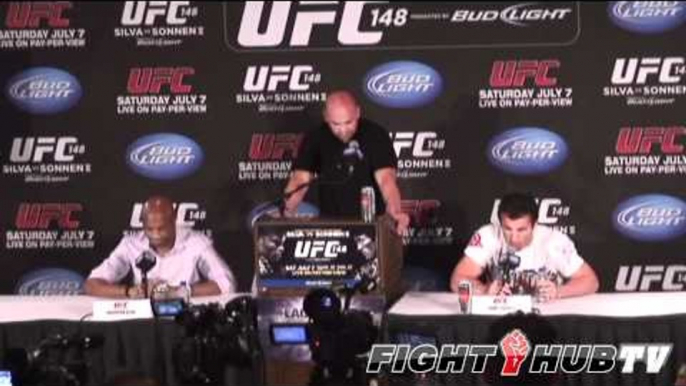 UFC 148 Silva vs Sonnen II: Best of Chael Sonnen Press Conference Highlights