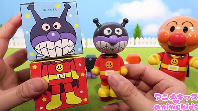 アンパンマン アニメ おもちゃ アンパンマンたちの顔と身体であそぼう❤ animekids アニメキッズ animation Anpanman Toy