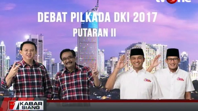 Agenda Debat Pilkada DKI Putaran II, 12 April 2017