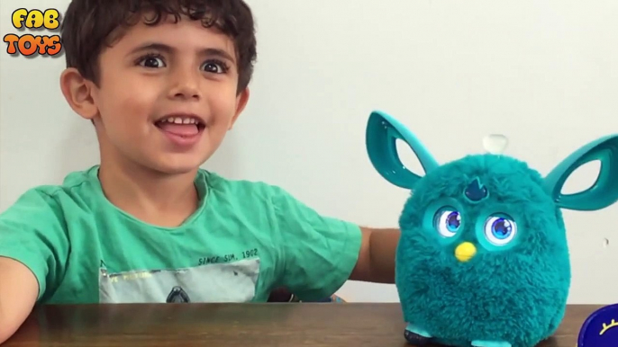 Furby Connect Exclusive Unboxing! Funny Toys for Kids Review! Furby sings laughs burps   dance