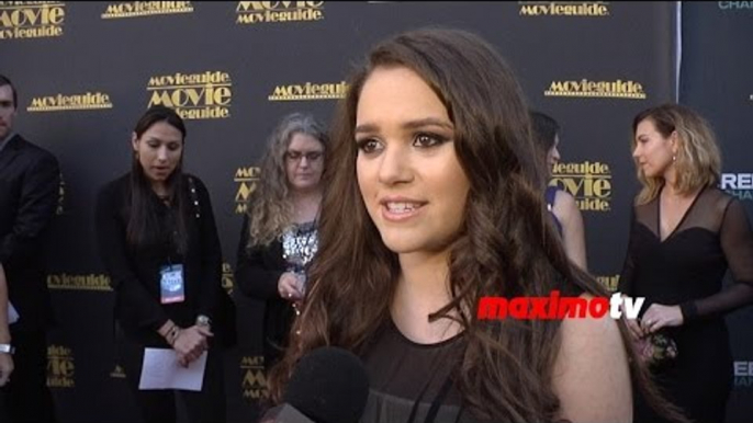 Madison Pettis Interview | Movieguide Awards 2015 | Red Carpet