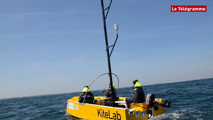 Quiberon (56). Dix jours d’essais pour le kite-boat