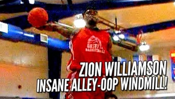 Zion Williamson INSANE Windmill Alley-Oop IN GAME!! Sports Center #1 Play!