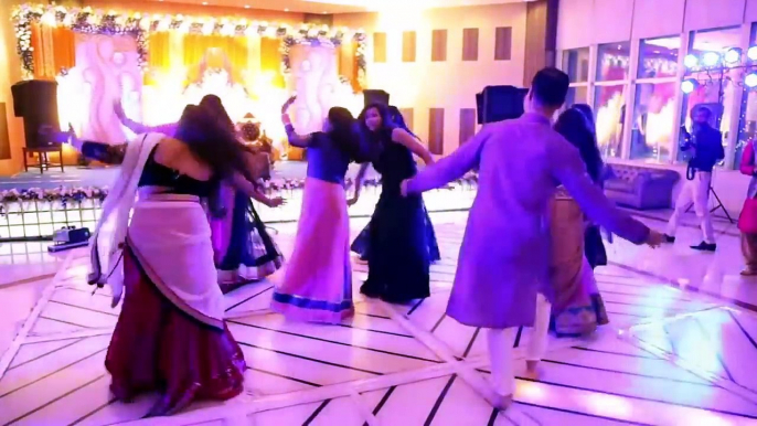 New Indian Wedding Dance 2017  Best Groom & Bride Family Sangeet Ceremoney