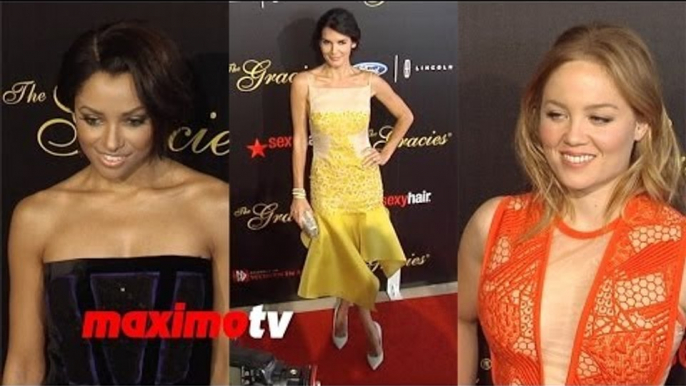 Angie Harmon, Kat Graham, Erika Christensen | 2014 Gracie Awards | Red Carpet ARRIVALS