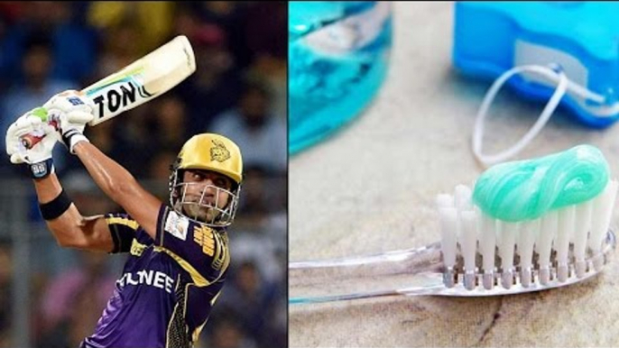 Gautam Gambhir vents his anger on his toothbrush, revealed in a chat show | Oneindia News