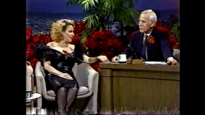 Bette Midler, Ana Obregon 1985 Johnny Carson