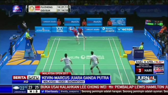 Kevin-Marcus Juara Ganda Putra Malaysia Open 2017