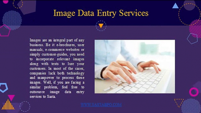 Image Data Entry Services - Sasta Outsourcing Services