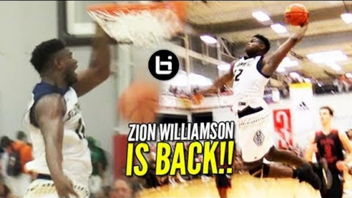 Zion Williamson is BACK! 31 Points in a COMEBACK WIN at adidas Finale!