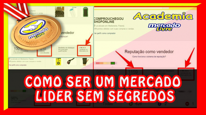 → Mercado Lider 100 Segredos - Como Ganhar Dinheiro No Mercado Livre - Treinamento Mercado Lider