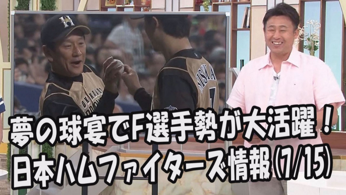 日本ハム 夢の球宴でファイターズ選手勢が大活躍！昨日のオールスター戦 2017.7.15 日本ハムファイターズ情報 プロ野球