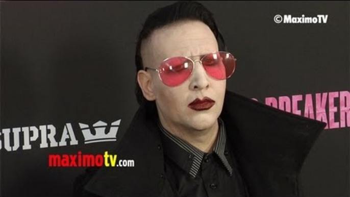 Marilyn Manson "Spring Breakers" Los Angeles Premiere ARRIVALS