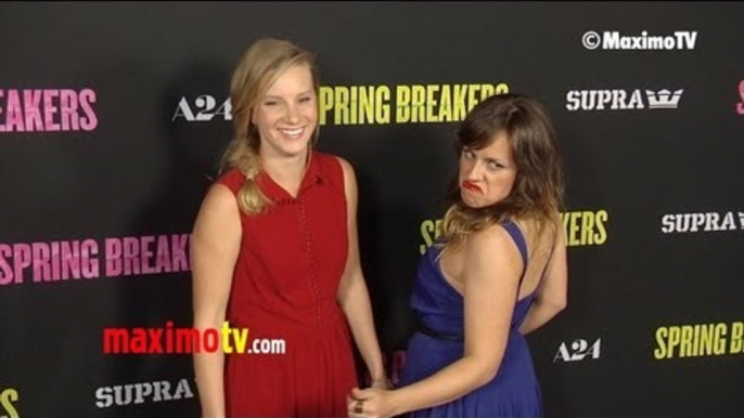 Heather Morris and Ash Lendzion "Spring Breakers" Los Angeles Premiere ARRIVALS