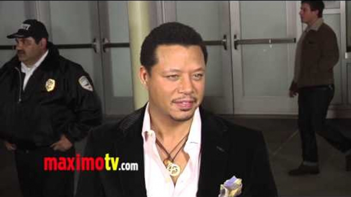 Terrence Howard "Dead Man Down" Premiere Red Carpet ARRIVALS