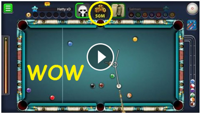 8 Ball Pool Amazing Game Ever. 50000000 Points. Very Interesting