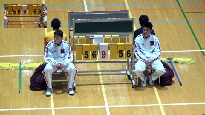 福岡第一vs延岡学園(4Q)高校バスケ 2016 KAZU CUP決勝