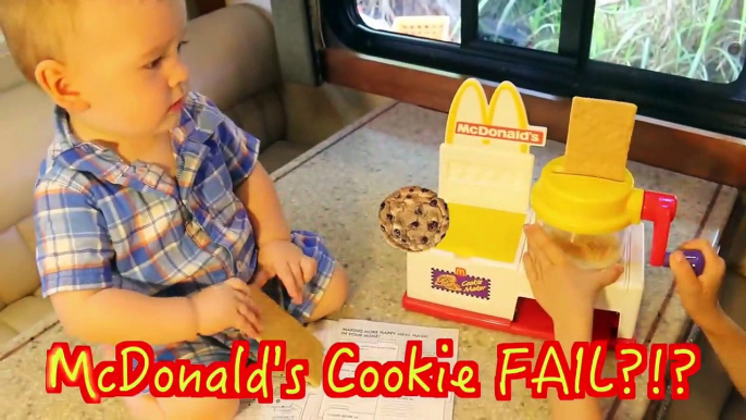 Baby Cooking McDonald's Play Kitchen COOKIE Maker Play-Doh Chicken McNuggets French Fries Happy Meal-mB5