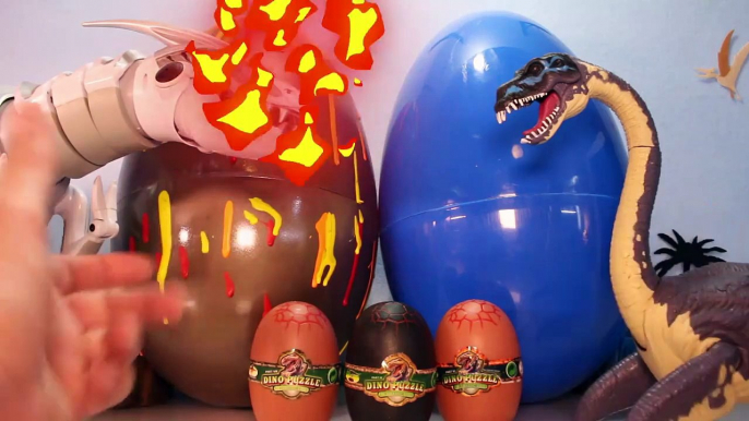 Giant DINOSAUR TOYS Surprise Eggs   GIANT VOLCANO EGG Full of Dinosaurs, Dinosaur Toys-6jt