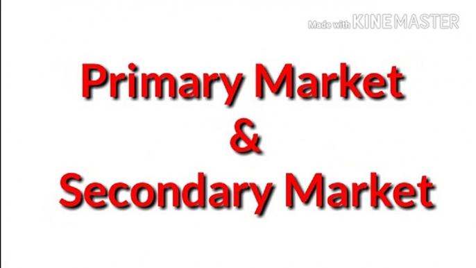 What is Primary and Secondary Market _ Stock Market Basics for Beginners In India _ Telugu Badi
